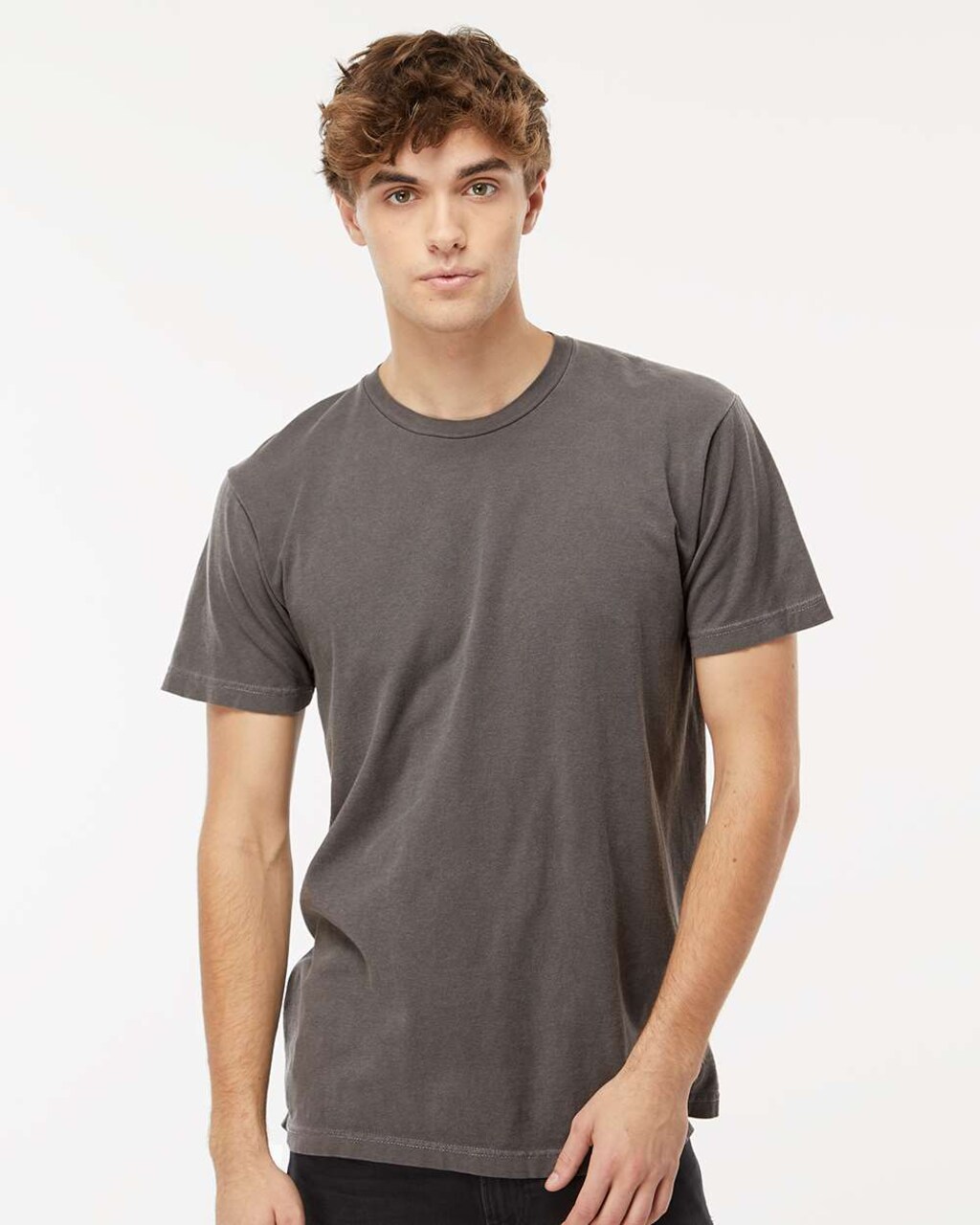 Vintage Garment-Dyed Crewneck T-Shirt for Casual Retro & Everyday Lifestyle Wear
